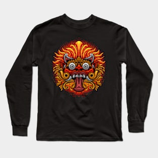 Amazing Balinese Mask Long Sleeve T-Shirt